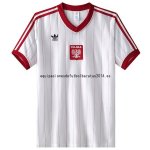 Nuevo 1ª Camiseta Polonia Retro 1982 Blanco Baratas