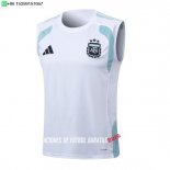Nuevo Entrenamiento Sin Mangas Argentina 2026 Blanco Azul Baratas