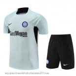 Nuevo Entrenamiento Conjunto Completo Niños Inter Milan 23/24 Azul I Negro Baratas