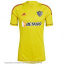 Nuevo Tailandia Portero Camiseta Atletico Mineiro 23/24 Amarillo Baratas