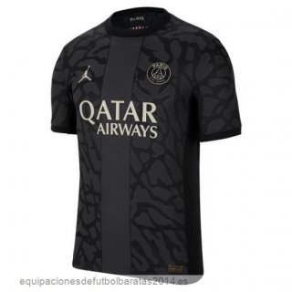 Nuevo Tailandia 3ª Camiseta Paris Saint Germain 23/24 Negro Baratas