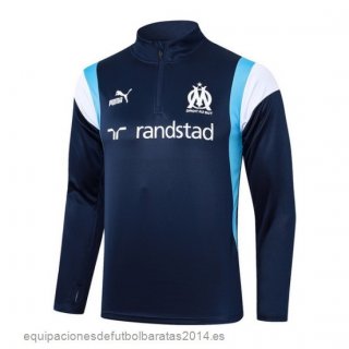 Nuevo Sudadera Entrenamiento Marsella 23/24 Azul Blanco Baratas