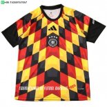 Nuevo Tailandia Especial Camiseta Alemania 2026 Negro Amarillo Baratas