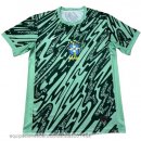 Nuevo Tailandia Portero Camiseta Brasil 2024 Verde Baratas