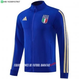 Nuevo Ropa Deportiva Con Cremallera Larga Italia 2026 Azul Amarillo Baratas