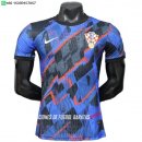 Nuevo Especial Jugadores Camiseta Croacia 2026 Azul Negro Baratas