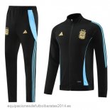 Nuevo Conjunto Completo Ropa Deportiva Con Cremallera Larga Argentina 2024 Negro Azul Baratas