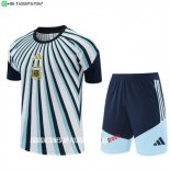 Nuevo Entrenamiento Conjunto Completo Argentina 2026 Azul Marino Blanco Baratas