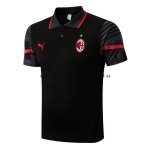 Nuevo Polo AC Milan 22/23 Negro Rojo Baratas Nuevo Polo AC Milan 22/23 Negro Rojo Baratas