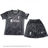 Nuevo Portero Conjunto De Niños Liverpool 24/25 Negro Baratas