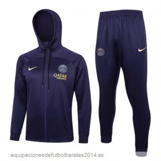 Nuevo Conjunto Completo Chaqueta Con Capucha Paris Saint Germain 23/24 Purpura Baratas