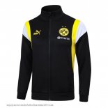 Nuevo Ropa Deportiva Con Cremallera Larga Borussia Dortmund 23/24 Negro Amarillo Baratas