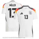 Nuevo NO.13 Müller Tailandia 1ª Camiseta Alemania 2024 Blanco Baratas