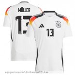 Nuevo NO.13 Müller Tailandia 1ª Camiseta Alemania 2024 Blanco Baratas