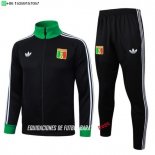 Nuevo Conjunto Completo Ropa Deportiva Con Cremallera Larga Senegal 2026 Negro Baratas