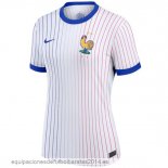 Nuevo 2ª Camiseta Mujer Francia 2024 Blanco Baratas