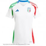 Nuevo 2ª Camiseta Mujer Italia 2024 Blanco Baratas