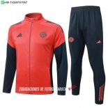 Nuevo Conjunto Completo Ropa Deportiva Con Cremallera Larga Niños Bayern Múnich 25/26 Naranja Baratas