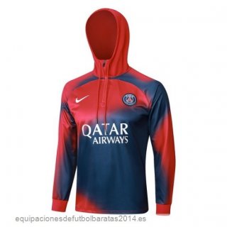 Nuevo Chaqueta Con Capucha Paris Saint Germain 23/24 Rojo Azul Baratas