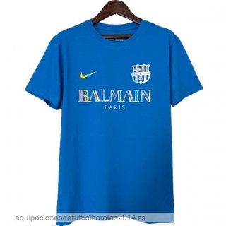 Nuevo Tailandia Especial Camiseta Barcelona 24/25 Azul Baratas