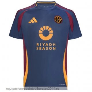 Nuevo Tailandia 3ª Camiseta As Roma 24/25 Azul Baratas