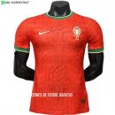 Nuevo Especial Jugadores Camiseta Portugal 2026 Rojo Verde Baratas