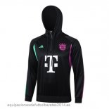 Nuevo Chaqueta Con Capucha Bayern Munich 23/24 Negro Purpura Baratas