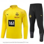 Nuevo Conjunto Completo Sudadera Entrenamiento Niños Borussia Dortmund 23/24 Amarillo Negro Baratas