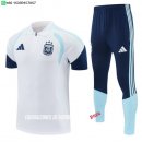 Nuevo Conjunto Completo Polo Argentina 2026 Blanco Azul Marino Baratas