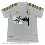 Nuevo Tailandia Especial Camiseta Italia 2024 Blanco Amarillo Baratas