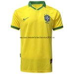 Nuevo 1ª Camiseta Brasil Retro 1978 Amarillo Baratas Nuevo 1ª Camiseta Brasil Retro 1978 Amarillo Baratas