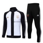 Nuevo Conjunto Completo Ropa Deportiva Con Cremallera Larga Alemania 2022 Blanco Negro Baratas