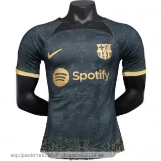 Nuevo Tailandia Jugadores Especial Camiseta Barcelona 23/24 Negro Amarillo Baratas