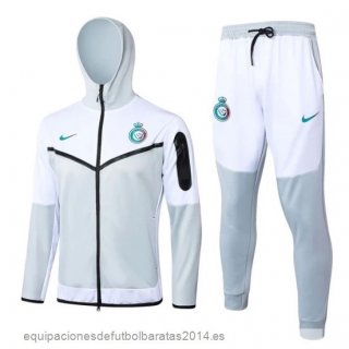 Nuevo Conjunto Completo Ropa Deportiva Con Cremallera Larga Al Nassr 23/24 Gris Blanco Baratas