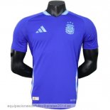 Nuevo 2ª Jugadores Camiseta Argentina 2024 Azul Baratas