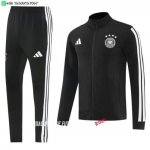 Nuevo Conjunto Completo Ropa Deportiva Con Cremallera Larga Alemania 2026 Negro Blanco Baratas