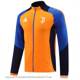 Nuevo Ropa Deportiva Con Cremallera Larga Juventus 24/25 Naranja Azul Baratas