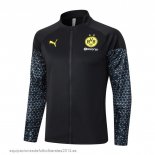 Nuevo Ropa Deportiva Con Cremallera Larga Borussia Dortmund 23/24 Negro Gris Baratas