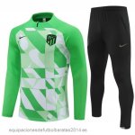 Nuevo Conjunto Completo Sudadera Entrenamiento Atletico Madrid 23/24 Verde Negro Baratas Nuevo Conjunto Completo Sudadera Entrenamiento Atletico Madrid 23/24 Verde Negro Baratas