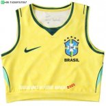 Nuevo 1ª Camiseta Sin Mangas Mujer Brasil 2026 Baratas