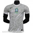 Nuevo Tailandia Concepto Portero Jugadores Camiseta Brasil 2024 Blanco Baratas