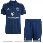 Nuevo 2ª Conjunto De Niños Manchester United 24/25 Azul Baratas Nuevo 2ª Conjunto De Niños Manchester United 24/25 Azul Baratas