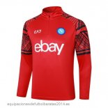 Nuevo Sudadera Entrenamiento Napoli 23/24 Rojo Baratas