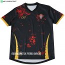 Nuevo Tailandia Especial Camiseta Portugal 2026 Negro Amarillo Baratas