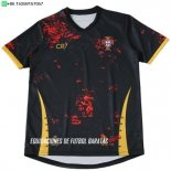 Nuevo Tailandia Especial Camiseta Portugal 2026 Negro Amarillo Baratas