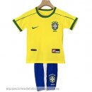 Nuevo 1ª Conjunto De Niños Brasil Retro 1998 Amarillo Baratas