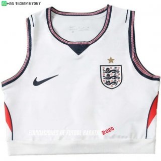 Nuevo 1ª Camiseta Sin Mangas Mujer Inglaterra 2026 Baratas