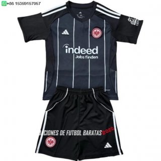 Nuevo 1ª Conjunto De Niños Eintracht Frankfurt 25/26 Negro Baratas
