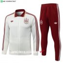 Nuevo Conjunto Completo Ropa Deportiva Con Cremallera Larga Niños España 2026 Amarillo Rojo Baratas