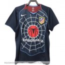 Nuevo 2ª Camiseta Atletico Madrid Retro 2004 Azul Baratas